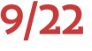 9/22 