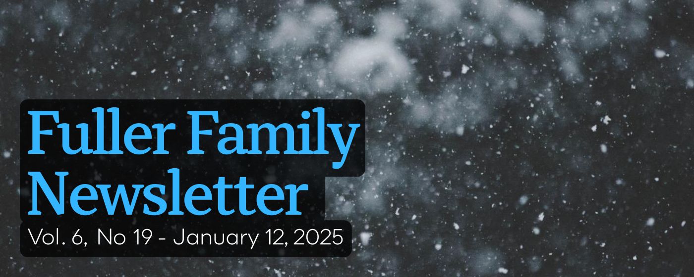 Fuller Family Newsletter 