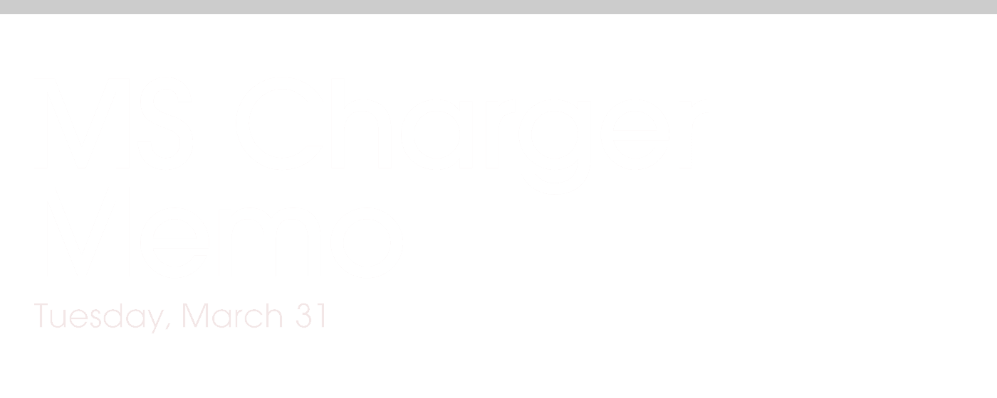 MS Charger Memo