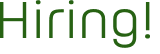 Hiring!