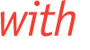 with 