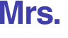 Mrs. 