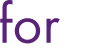 for  