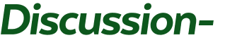Discussion- 