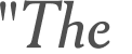 "The 