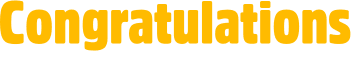 Congratulations 