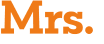 Mrs. 