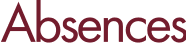 Absences