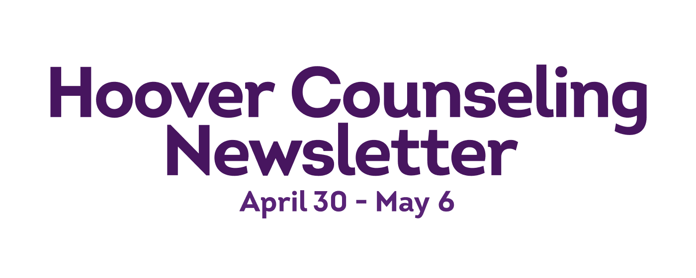 Hoover Counseling Newsletter 