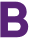 B