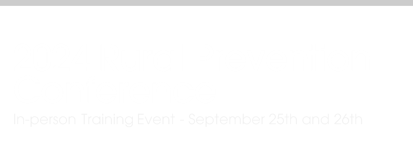 2024 Rural Prevention Conference