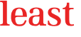 least 