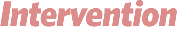 Intervention 