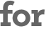 for 