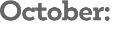 October: 