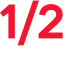 1/2 