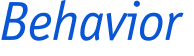 Behavior 