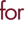 for 