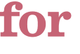 for 