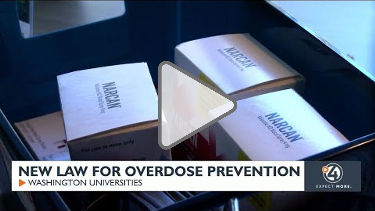 Click to play: New law for overdose prevention on college campuses