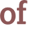 of 