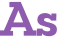 As 