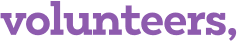 volunteers, 