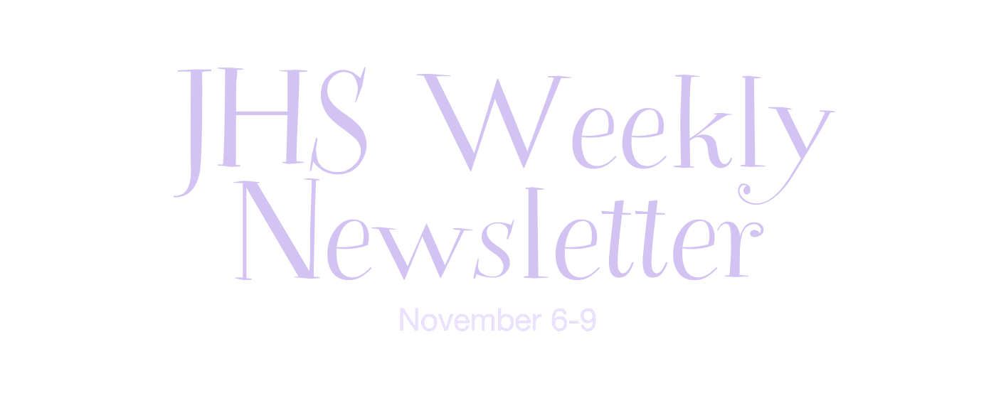 JHS Weekly Newsletter