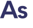 As 