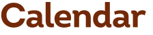 Calendar 
