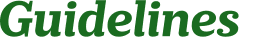 Guidelines 
