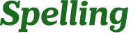 Spelling 