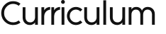 Curriculum 