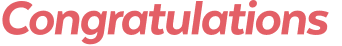 Congratulations 