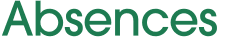 Absences 