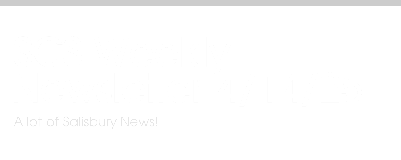 SCS Weekly Newsletter 4/14/25