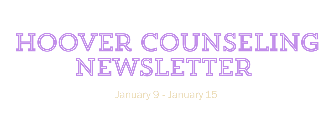 Hoover Counseling Newsletter 