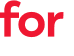 for 