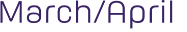 March/April 
