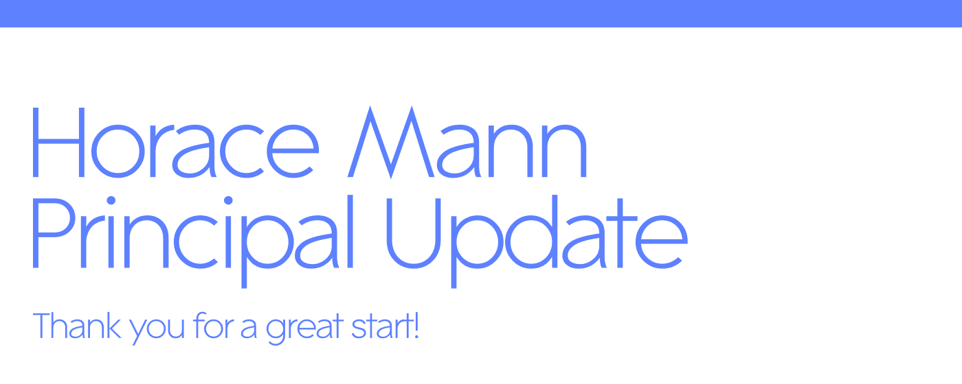 Horace Mann Principal Update