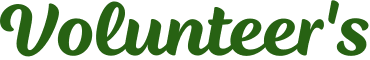 Volunteer's