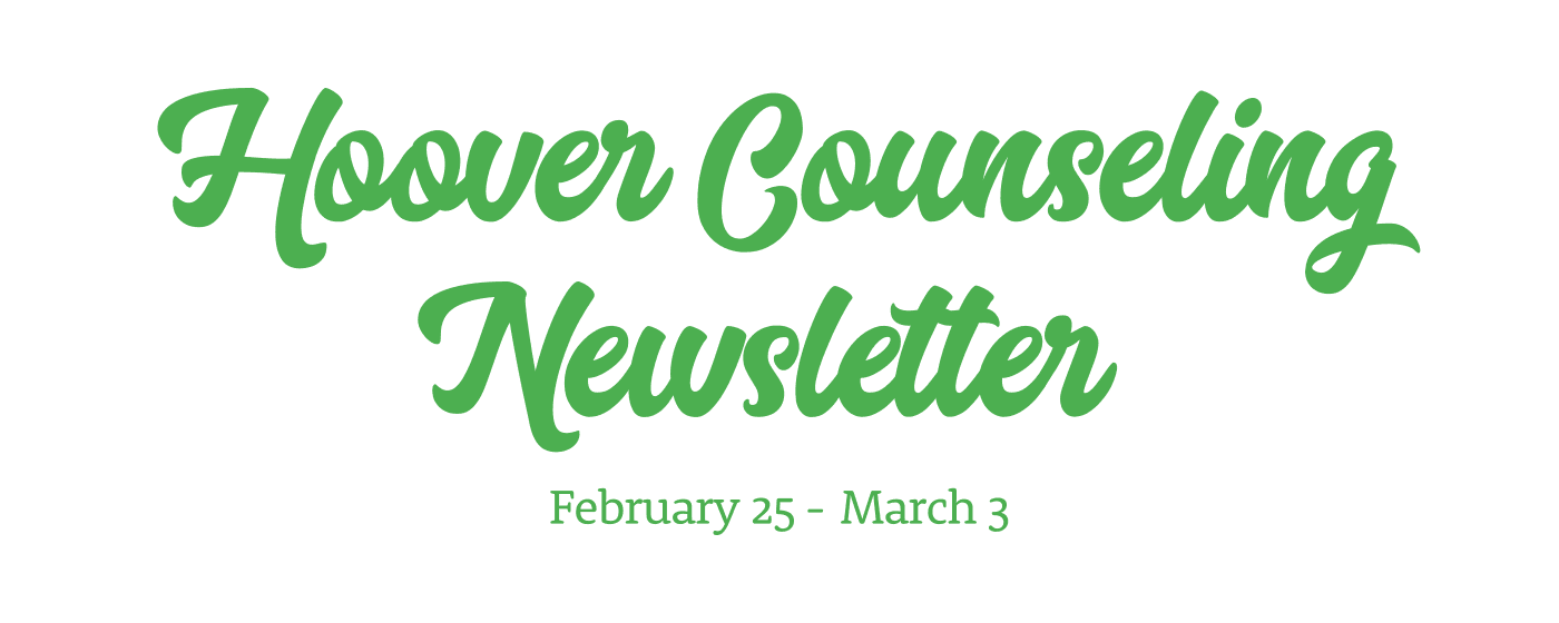 Hoover Counseling Newsletter 