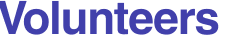 Volunteers 