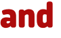 and 