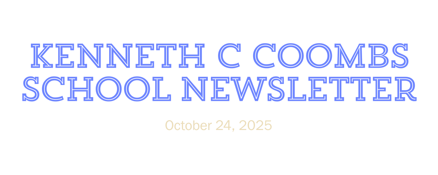 Kenneth C Coombs School Newsletter