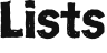 Lists