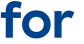 for 