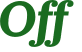 Off 