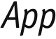 App