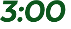 3:00 